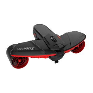 SUBLUE Navbow in Flame Red, angled product view