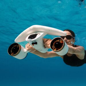 White SUBLUE MixPro 2026 being used underwater