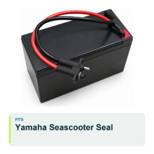 Replacement battery for the Yamaha Seascooter Seal, sealed lead acid with lead and connector